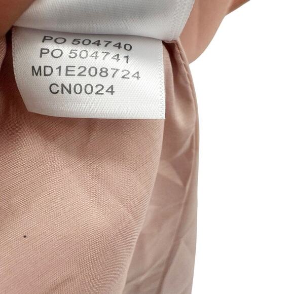 Aidan Mattox Satin Cowl Neck Sleeveless Side Ruffle Gown Maxi Dress Size 8 NWOT - Picture 9 of 14